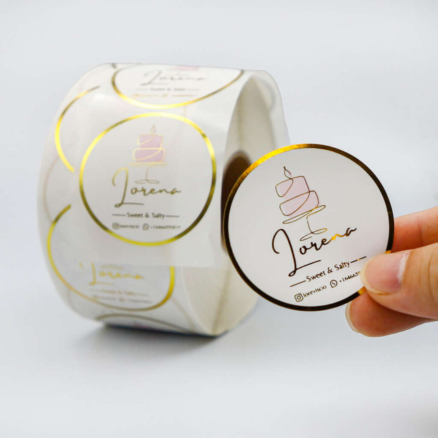 Rótulo de PE transparente