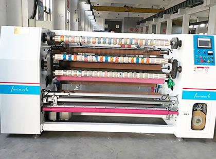 Equipamento de fabricação de rolos de fita Bopp